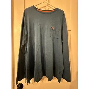 Tommy Bahama Relax Long Sleeve T-Shirt Size XL Navy Blue